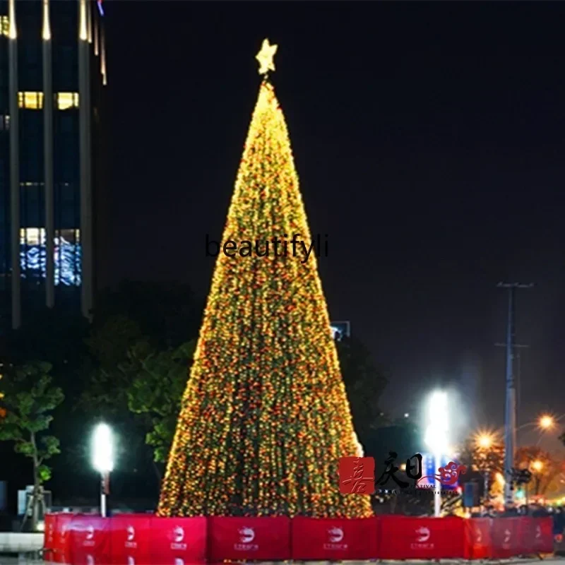 

Christmas outdoor scene arrangement luminous tree 5m/6/7/8/9/large frame tree package