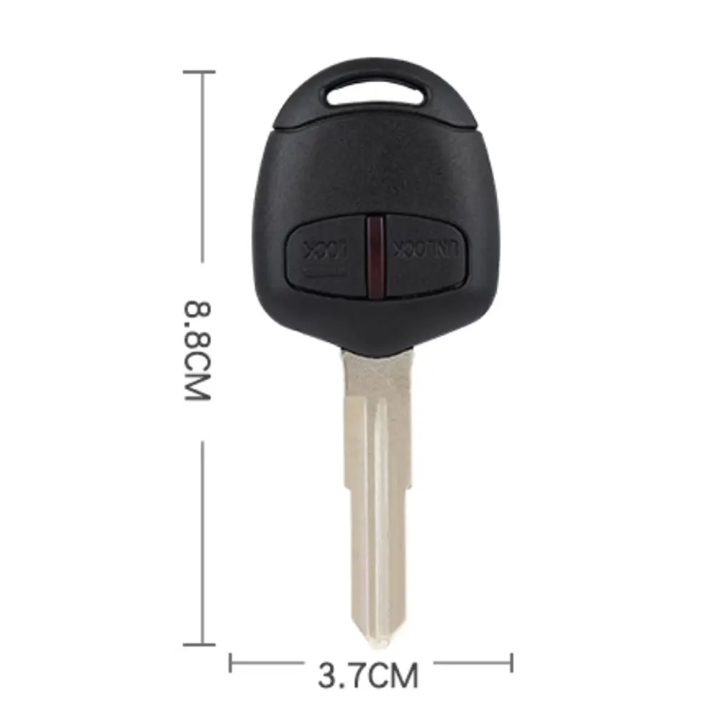 Remote key case car Key bar For Mitsubishi remote control  Straight Key replacement shell