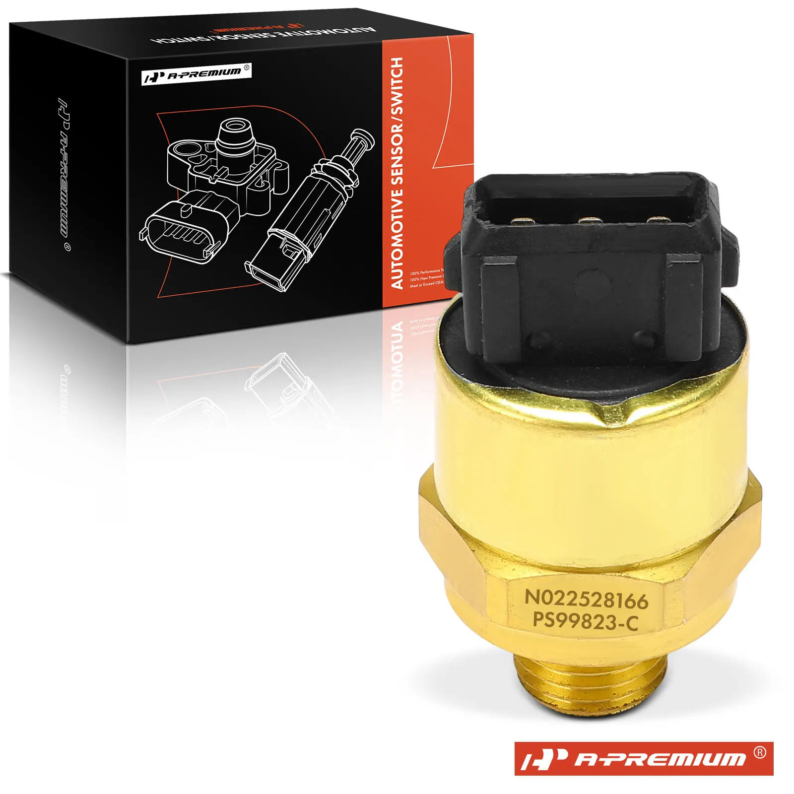 A-Premium Oil Pressure Sensor with 3-Blade for Deutz Engine EC240B EC210B 04199823 04196791