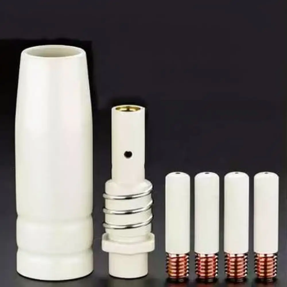Welding Machine Accessory Kit For Ash Mb15ak 24kd Applicator Nozzle Contact Tips Holder Gas Shielding Repair Components