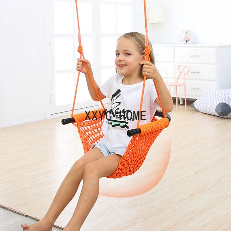 

Children Swing Indoor Outdoor Baby Home Courtyard Rope Hanging Chair Playground Equipment