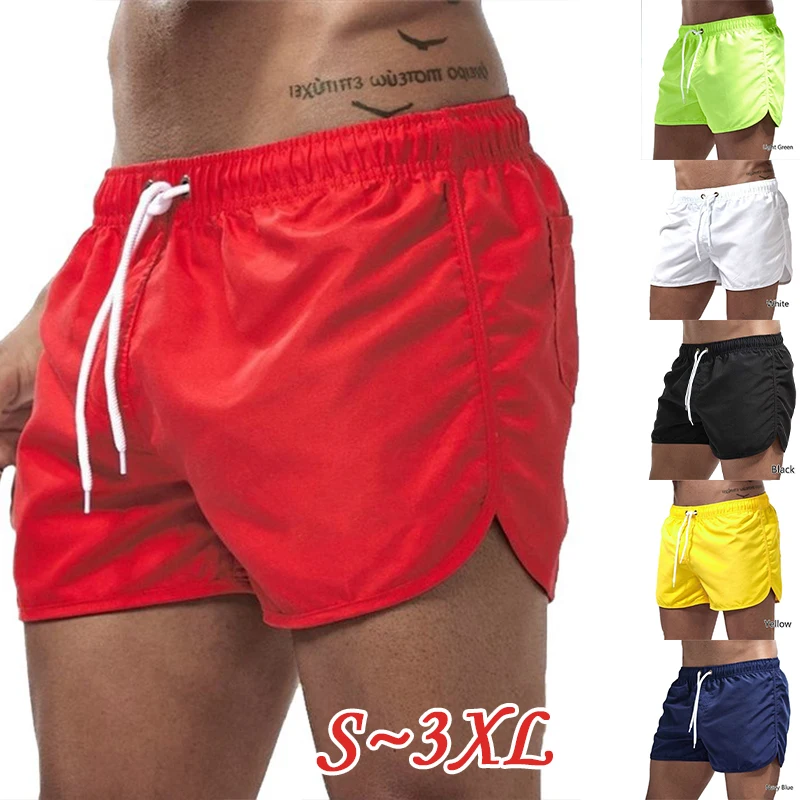 Summer casual cool shorts men\'s casual quarter shorts new gym fitness shorts men\'s jogging exercise beach shorts