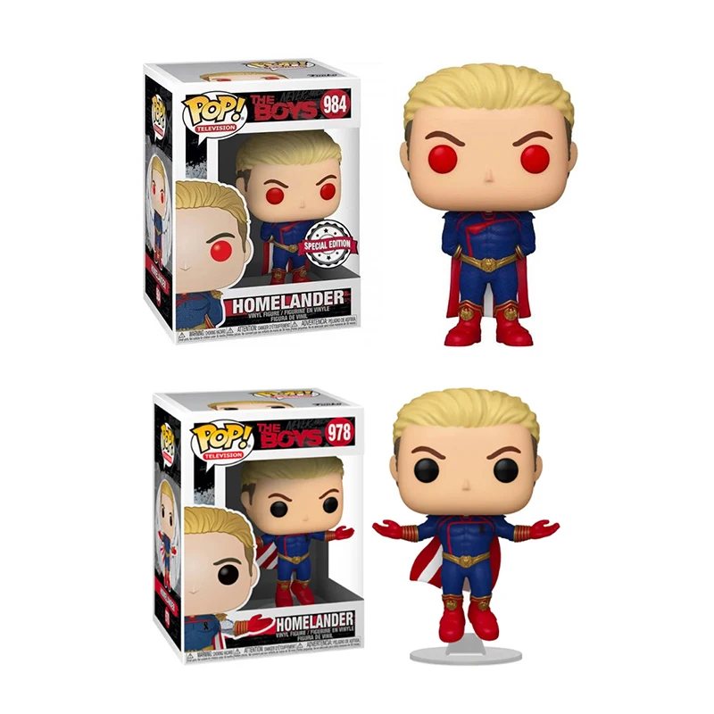 Funko Pop The Boys Movie Figure Homelander Model Dolls Desktop Decoration Car Ornaments Boys Toys Collection Festival Gifts