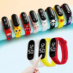 Montres LED de dessin animé pour enfants, horloge de sport électronique pour filles et garçons, bracelet étanche, montre intelligente pour enfants, cadeaux d'anniversaire pour bébé, prix