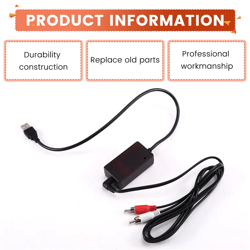 ل NTG 5.0 نظام سيارة الملاحة USB تحويل كابل AUX صندوق الصوت كابل محول الصوت ل Nav Connection-AD39