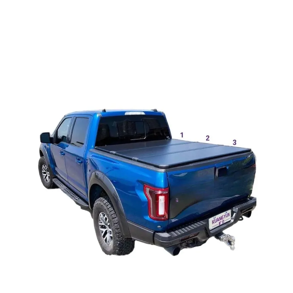 

Universal Factory Direct Sales Customizable Hard Tri-Fold Tonneau Cover for Toyota for Hilux Revo 2016 Model Ranger