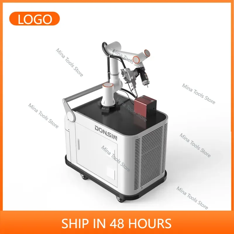 Collaborative 6-Axis Welding PLC Equipped with Large Positioner and Dual Wire Feeder