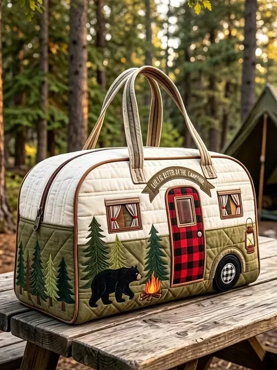 3D Printed Quilted Travel Bags fashion Gifts Hiking Camping Handbag Personalized Tote Bag Beach Sport Bags casual Training Bag