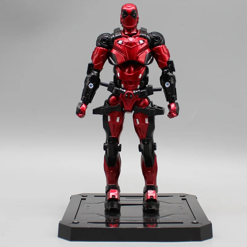 2024 New Marvel Deadpool Combat Armour Movable model Exquisite Boxed Figure Collection Decoration Toy Gifts