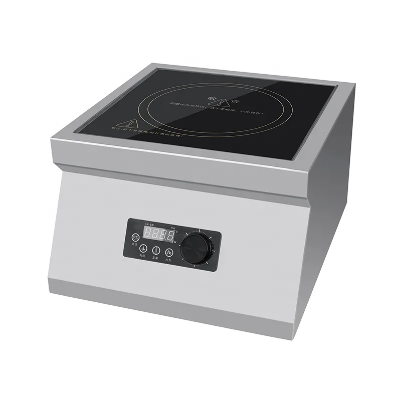 

Индукционная варочная панель для ресторана, 5000 Вт, 8 кВт, сверхмощная керамическая плита, плита с цирконием, электрическая промышленная коммерческая индукционная плита