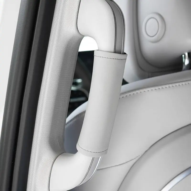 G7NA Breathable Leather Top Handle Wrap Prevents Damage And Enhances Interior Look