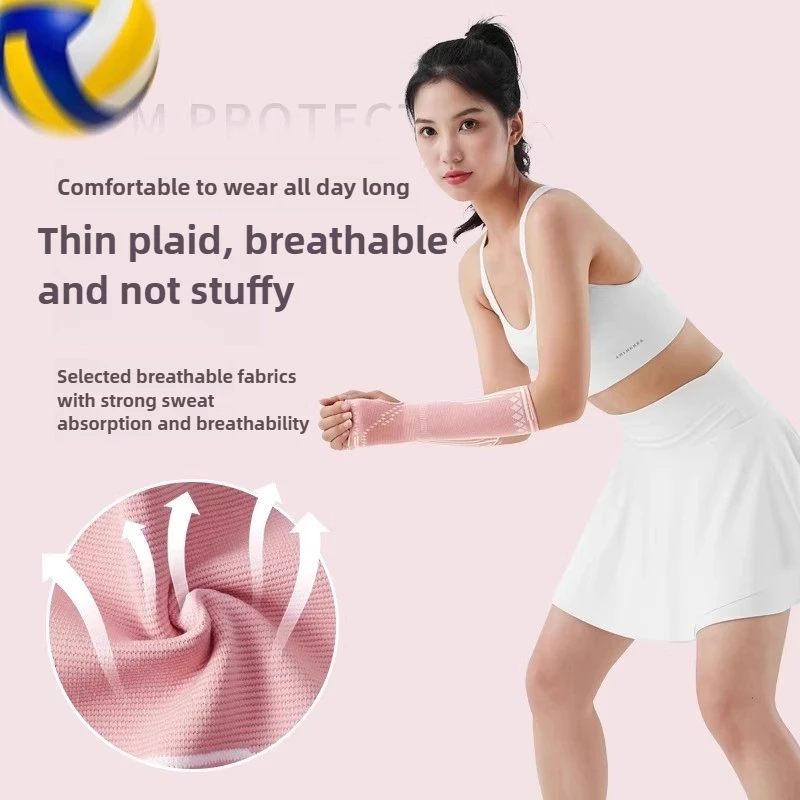 

Volleyball Arm Protector, Youth Adult Tennis Training, Elbow Protector, Extended Wrist Protector,Summer Breathable Arm Protector