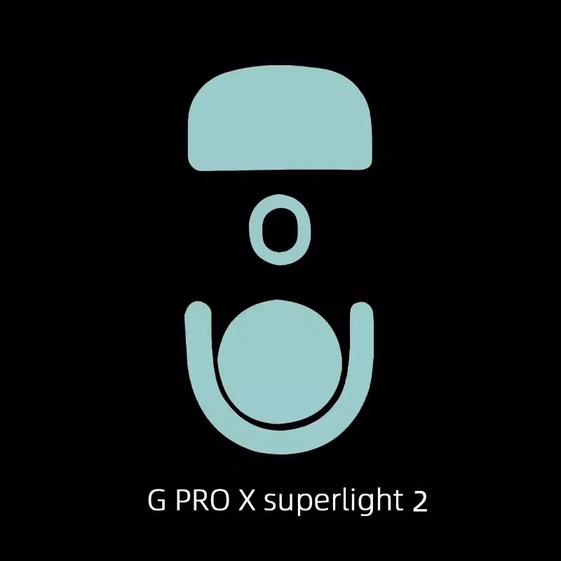 Nieuwe Esports Tiger Gaming ICE-versie muisvoetjes voor Logitech G Pro X Superlight / GPW G PRO Wireless / G Pro X 2 / DEX.