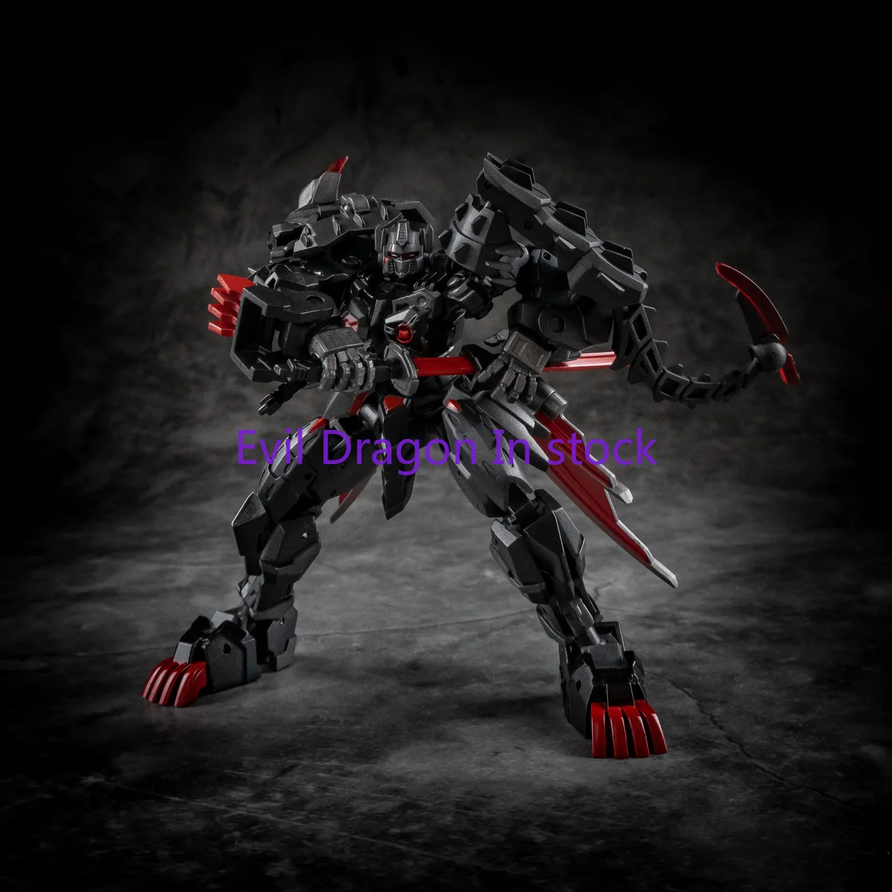 Small Stock Transformation Ironfactory IF EX-45K EX45K Black Lion Fall Samurai Action Figure Robot Toy with Box