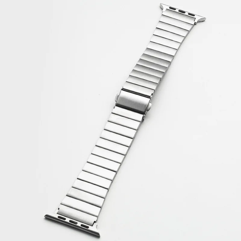 Ремешок из нержавеющей стали для Apple Watch Band S10 46 мм 9 8 7 6 SE 5 4 Металлический браслет iWatch Ultra 2 49 мм 44 38 40 мм 45 41 мм