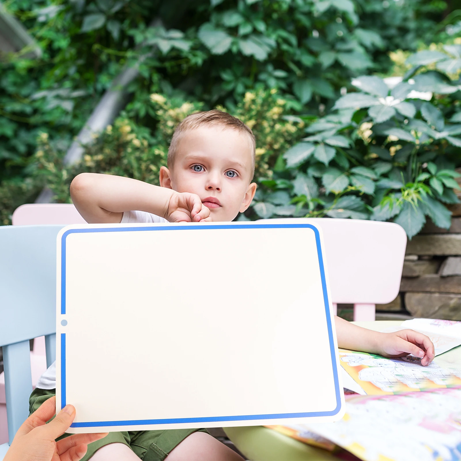 

Small Dry Erase Whiteboard Writing Board for Students Teens Learning Drawing Classroom Office Compact Lightweight Boards
