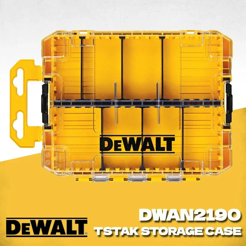 DEWALT TSTAK mocny futerał do przechowywania wkrętak przechowywanie części Box DT70800 DT70801 DT70801 DT70801 DWAN2190 akcesoria do elektronarzędzi