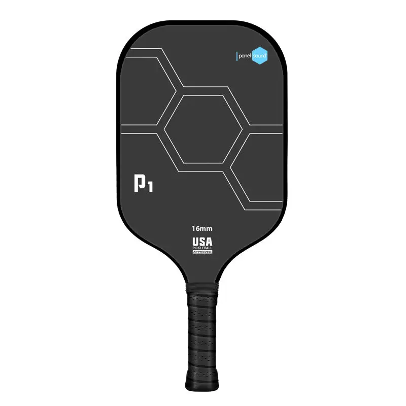 Carbon Fiber Pickleball Paddle Grip Picketball Raqueta Pickleball Paddle Carbon 16mm For Spin USAPA Compliant Pro