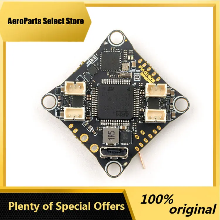 AeroPartsCrazyF405HD BETAFLIGHTF4 Flight Control 1-2S Drone FC with ELRS Receiver 12A ESC Black Box Barometer