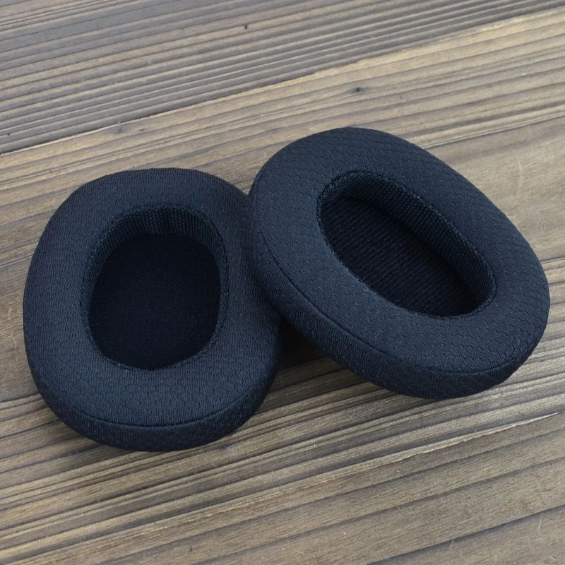 Mesh Fabric Earpads Ear Pads for Skullcandy Crusher Earphone Memory Foam Earcups Easily Replaced Headphone Ear Cushions K1KF
