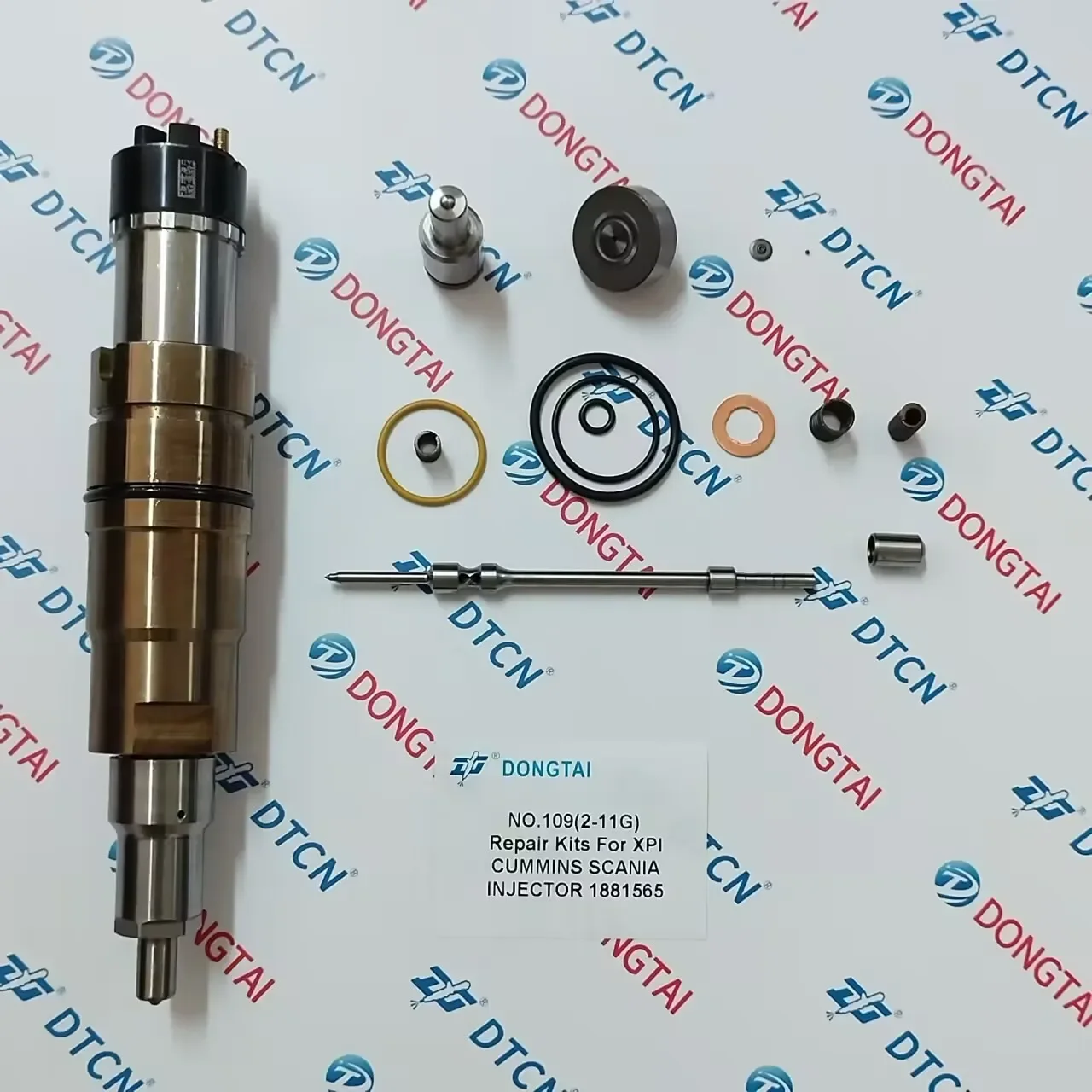 NO.109(2-11G) Diesel- Fuel Engine Injection Repair Kits for XPI Cummins Scania Injector 1881565