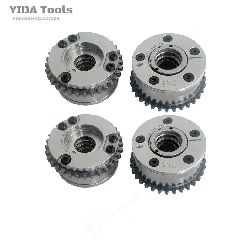 5047785AE 5048043AD Camshaft VVT Timing Sprocket 4 Pieces Kit Variable Timing Phaser Automobile Engine Timing Repair Parts