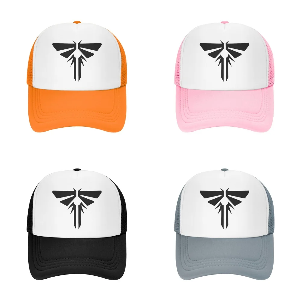 

The L-Last Of U-Us Mesh Hats Men Women Foam Trucker Hats Sports Team Baseball Caps Print Sun Hat Adult Gorros Caps