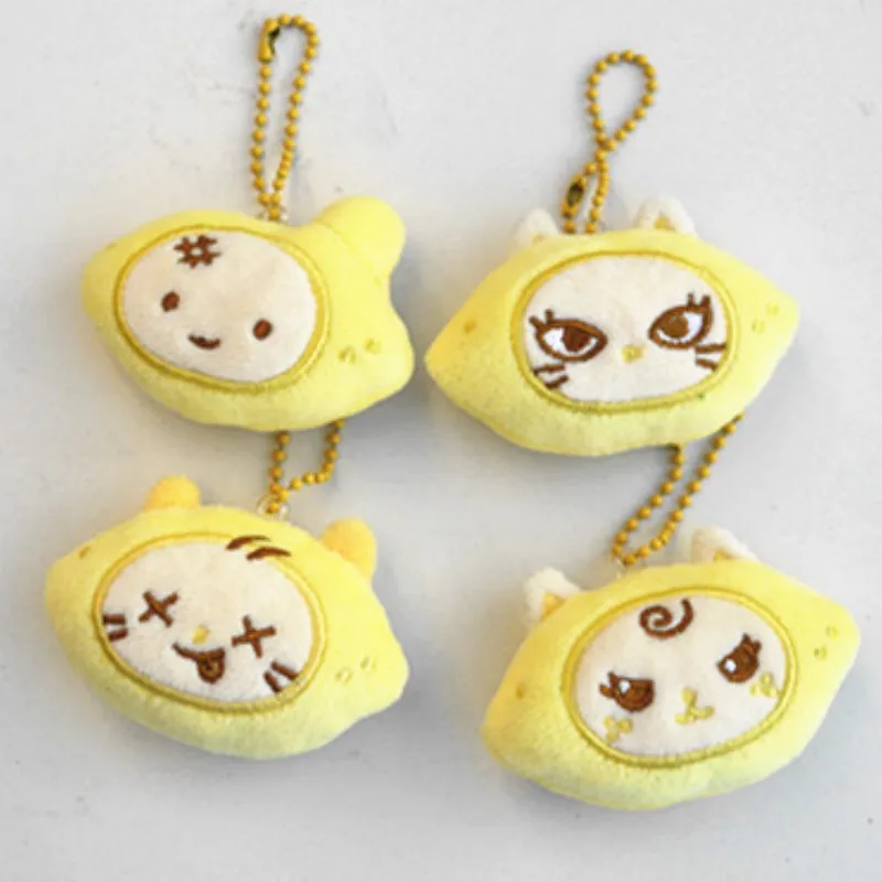 2026 Korean Wave New Cartoon Avatar Plush Keychain Fashion Bag Pendant Women's Accessories Fan Support Gift
