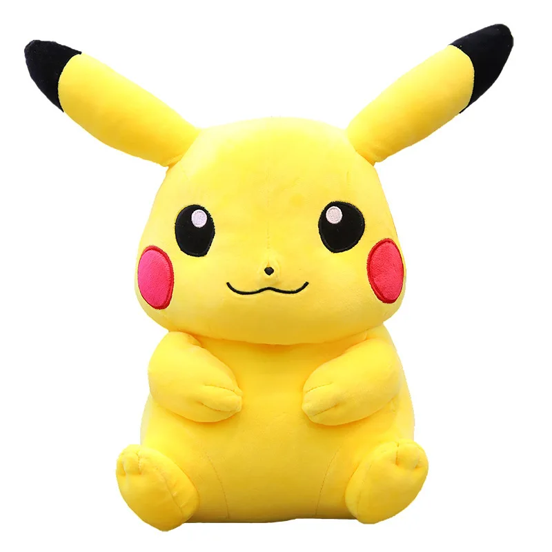 Pluszak Pokemon Pikachu, pluszowa zabawka anime, pluszowa lalka z kreskówki, zabawki dla dziewczynki, kawaii dekoracja pokoju, prezent urodzinowy dla dziecka