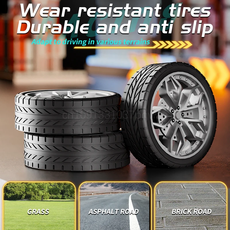 센닉숑 원격 조종 스프레이 드리프트 카 RC 고속 레이싱 차량 전문 특수 레이싱 대회용 어린이 장난감