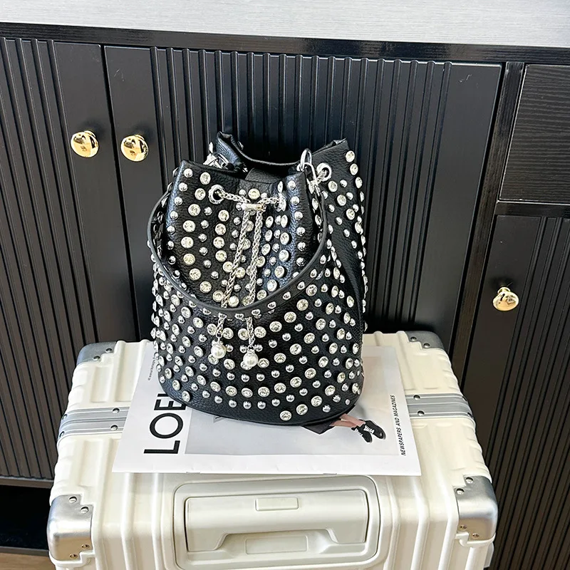 Chain Crossbody Bags for Women Shoulder Bags Rivet Purse and Handbags Designer Bags Women Bag Сумка Женская Bolsas Feminina Sac