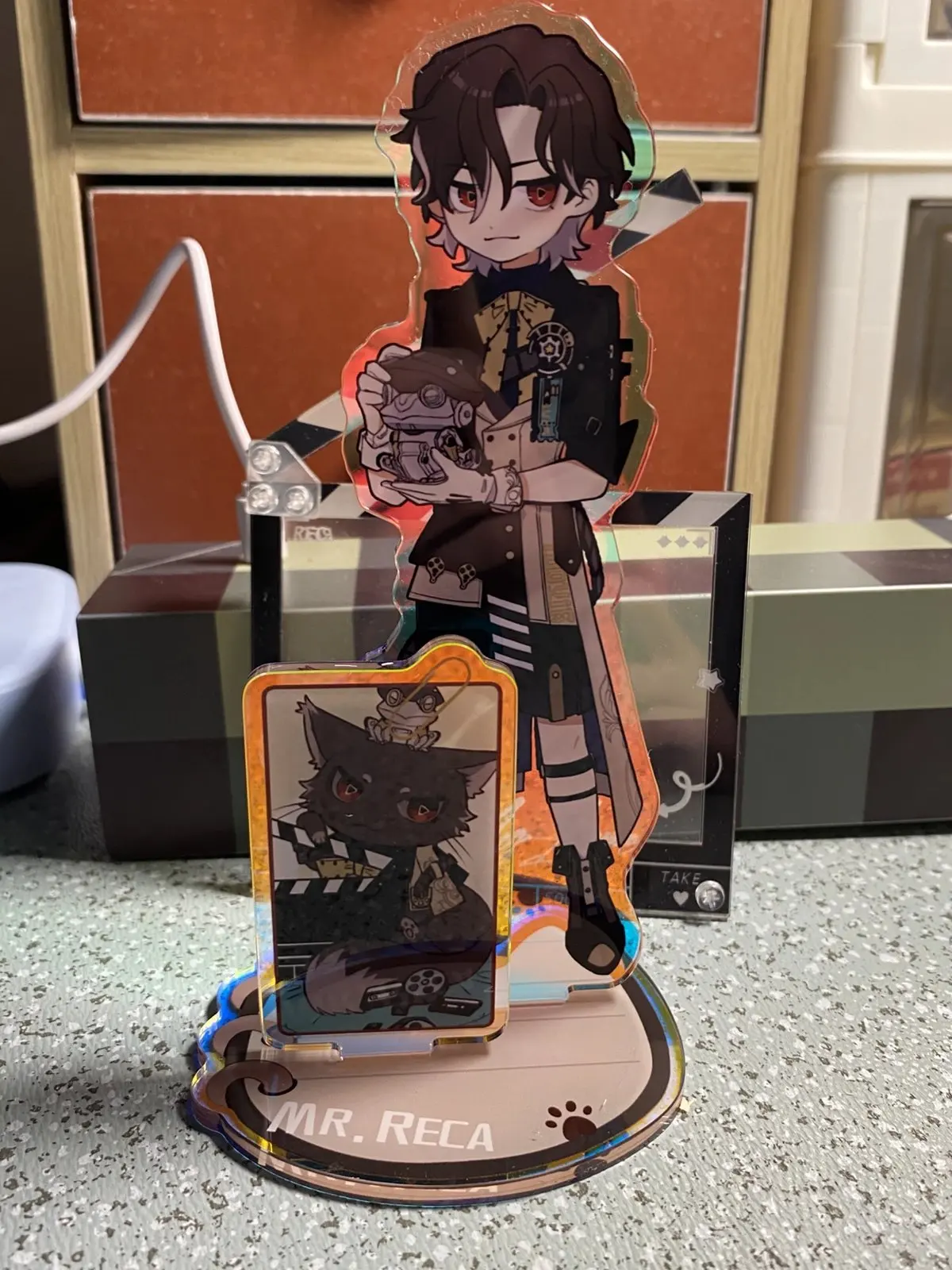 

Игра Honkai Star Rail Mr. Reca Стенд Baji Значок Цветная бумага