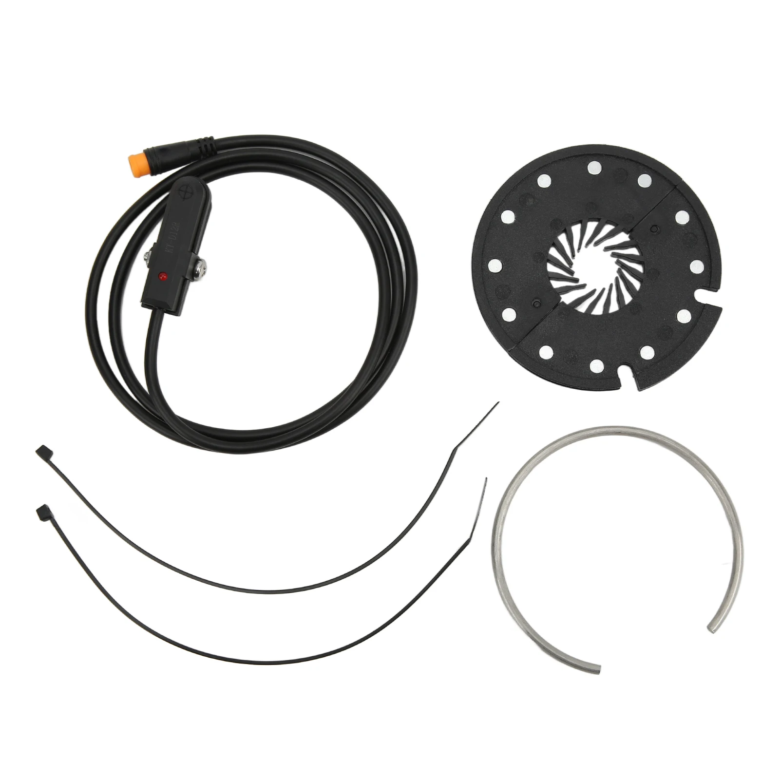 KTD12R 12 magneten elektrische fiets trapondersteuningssensor met waterdichte stekker voor elektrische fiets ombouwset