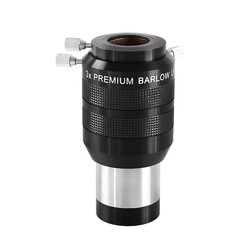 Angeleyes 1.25 2 inch 3x Barlow Eyepiece Double Eliminate Color Differences Astronomical Telescope Accessories