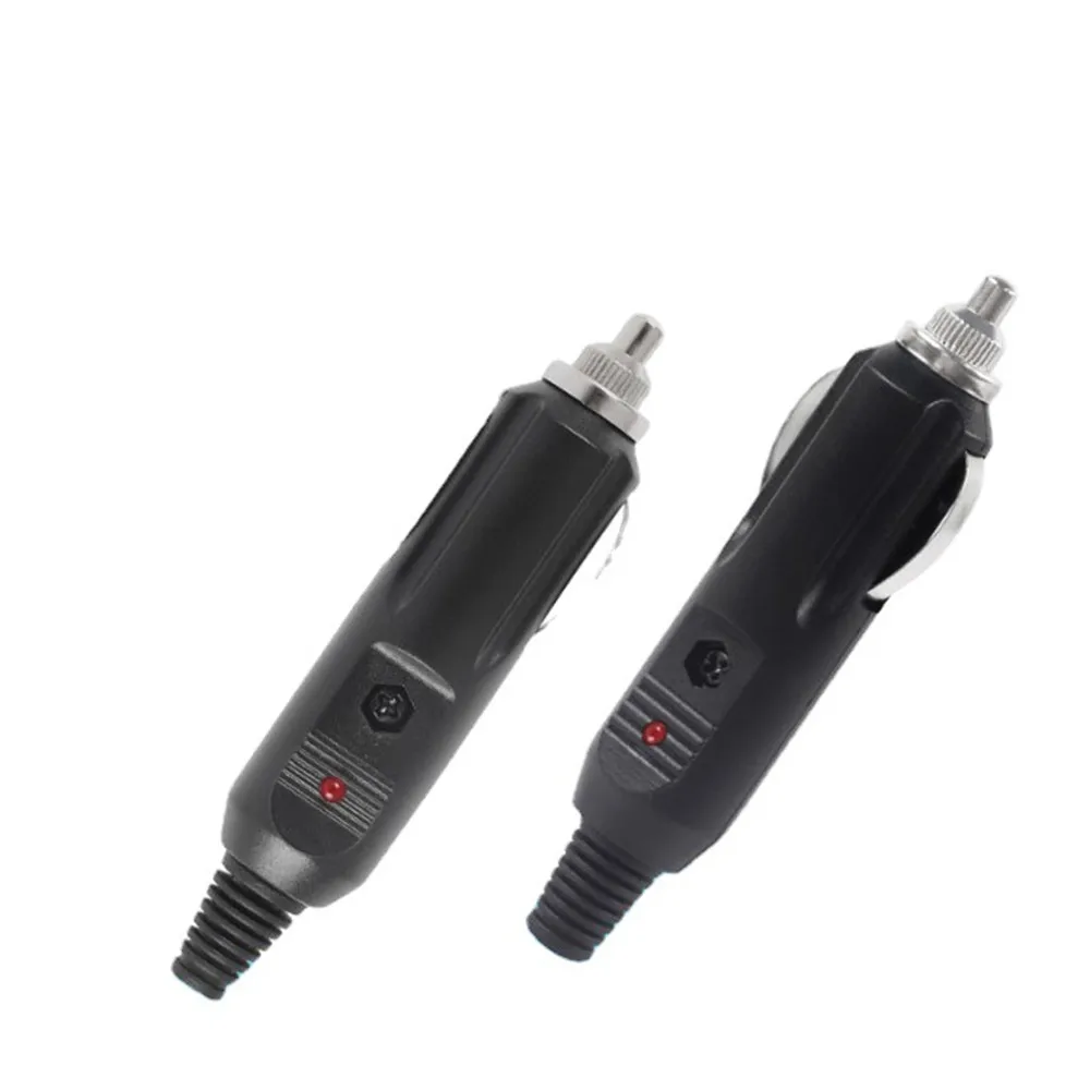 

2Pcs 12V 15A Universal Vehicle Cigarette Lighter Socket Connector Plug Play in for Cars Trucks RVs Boats