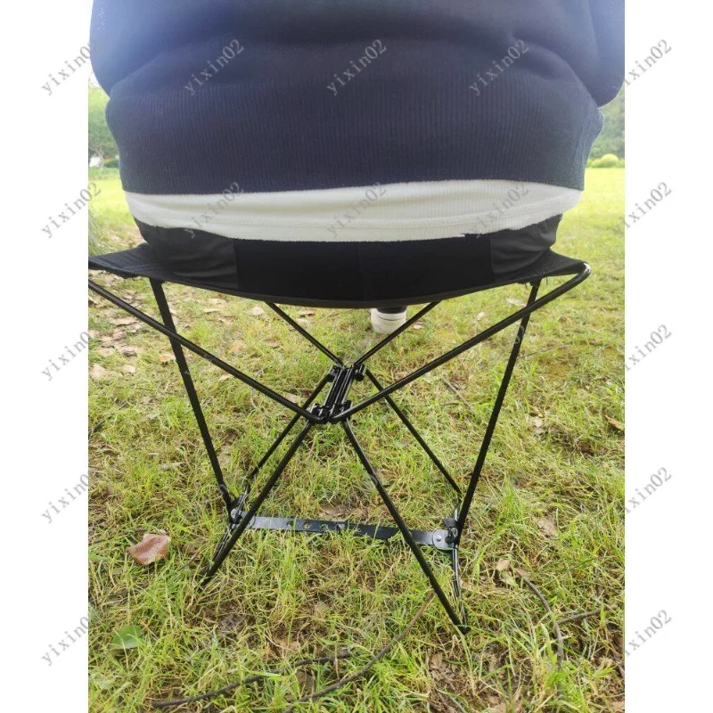 

Portable Folding Camping Chair Lightweight Outdoor Fishing Seat Stool for Travel Hiking