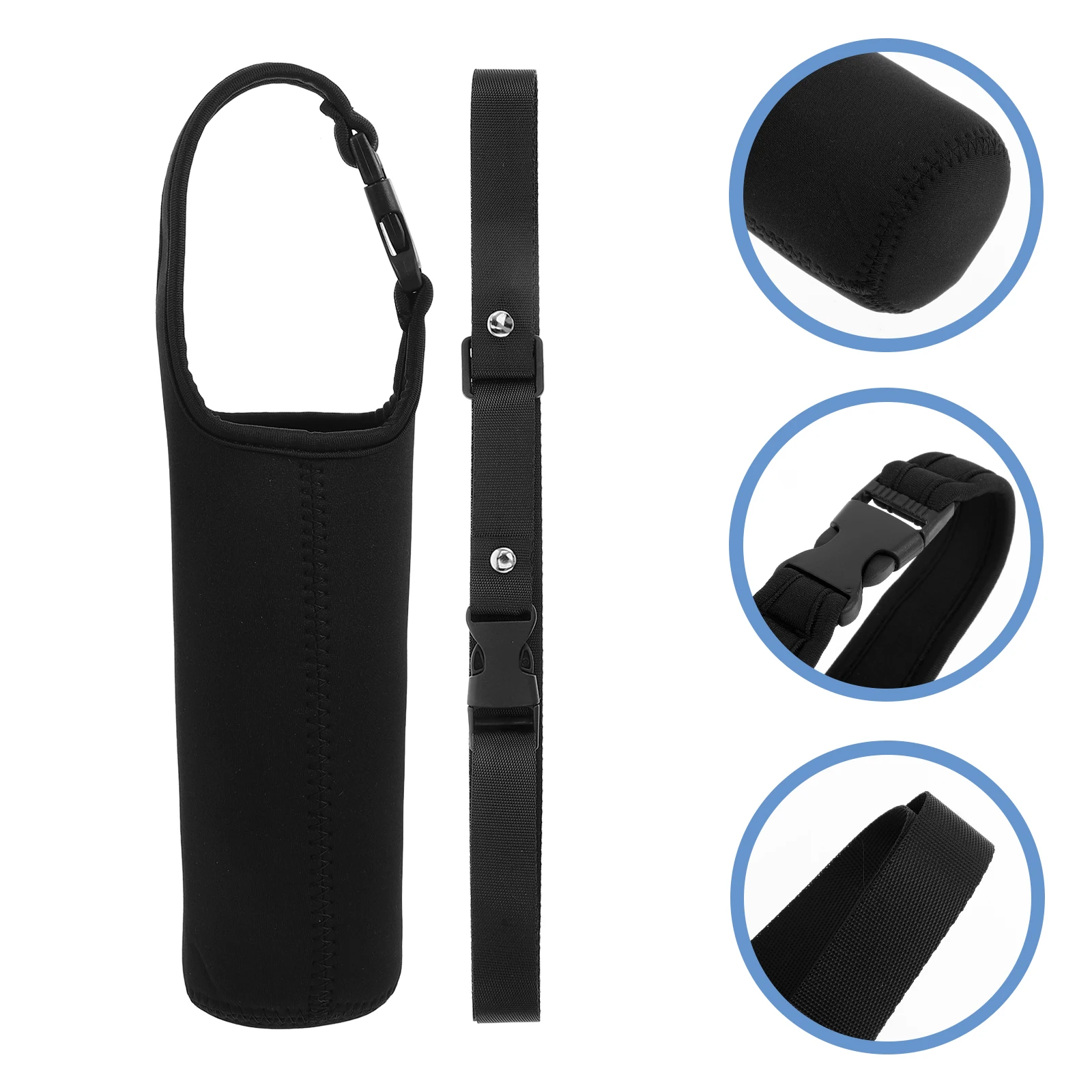 

2pcs Heat-Resistant Sleeve Anti-Scalding Water Bottle Protection Cover Cup Holder For Outdoor Sports Portable Carrier Bag Glass