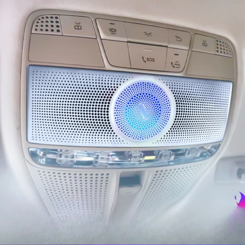 Suitable for Mercedes-Benz C-Class/GLC/E-Class/S-Class Ceiling Reading Light Glasses Case Car Ambient Light Modified LED Light
