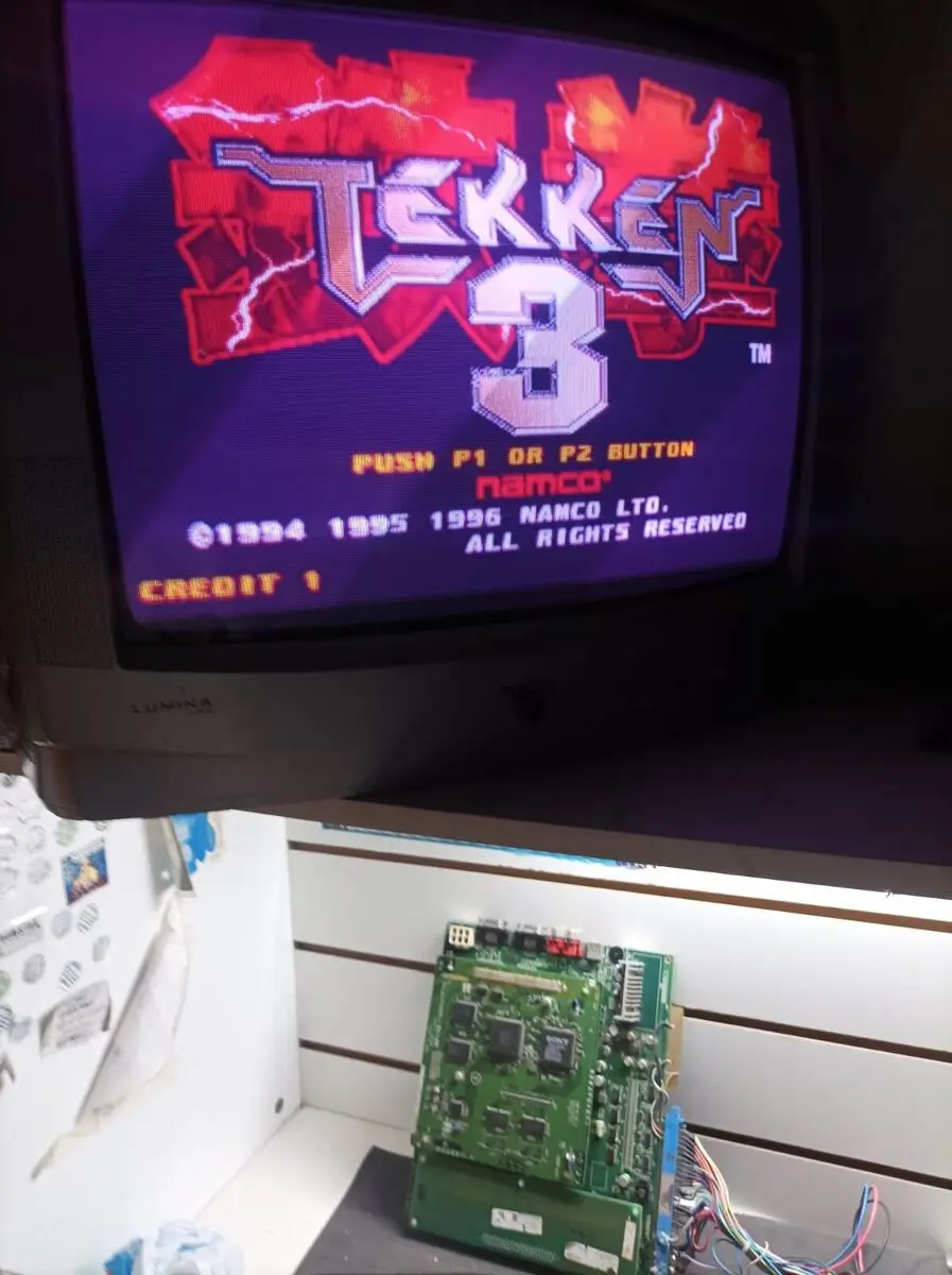 Tekken 1 to 3 Arcade Pcb Jamma Version Retro Arcade Fighting Game Mainboard