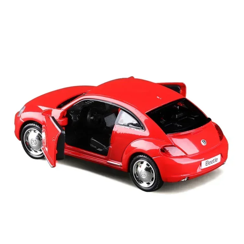 MaKeda1:36 VOLKSWAGEN Beetle Diecast Alloy Metal Licensed Collection Collectible Car Model New Pull Back Toys Vehicle F311