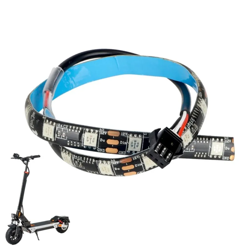 ABLB-For Kukirin Max Ambient Light Electric Scooter Side Streamer Chassis Atmosphere Light