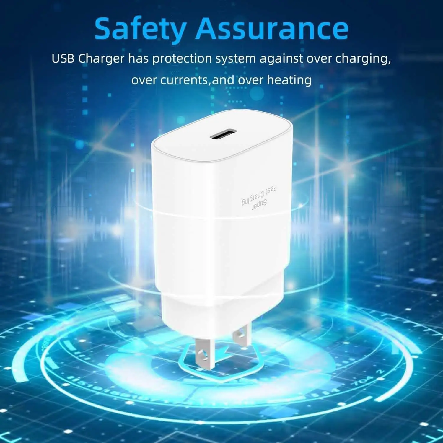 2Sets 25W PD Wall Fast Charger+20W 6.6 FT Type-C to iphone Fast Charging Cable Compatible with iPhone 14/13/12/12/Max/11/Xs Max - náhled 4