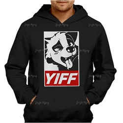 Cute Furry Yiff Pullover Hoodie Fans Gift