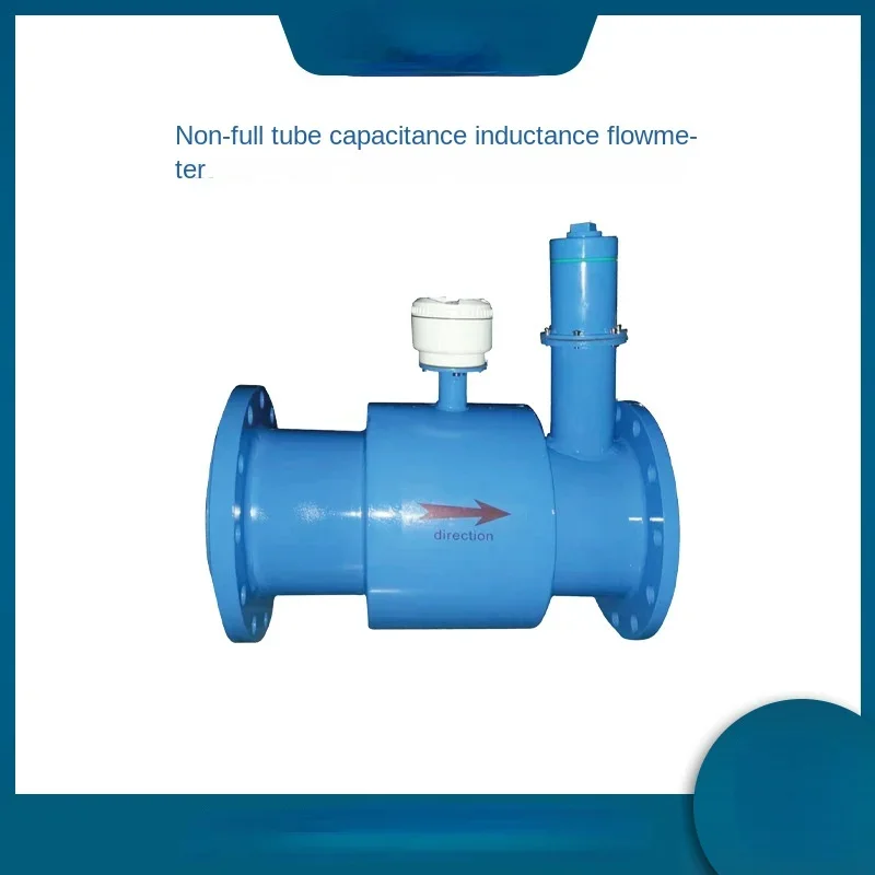 electromagnetic flowmeter  output sewage electroplating slurry liquid pipeline anti-corrosion intelligent electromagnetometer