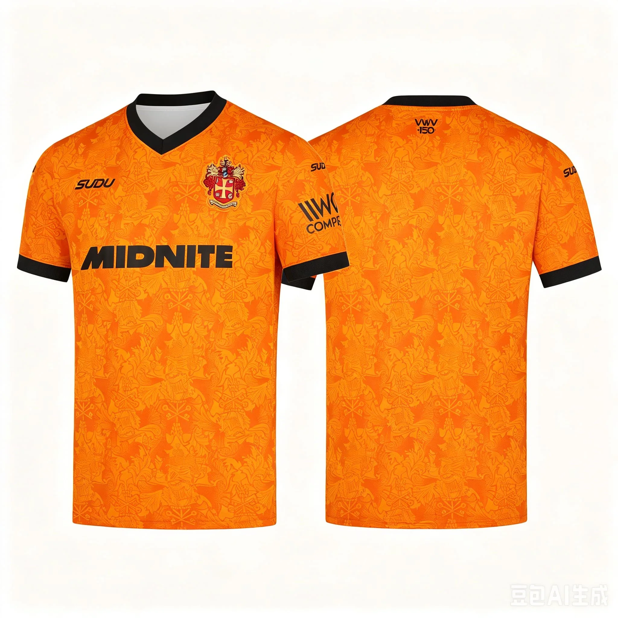 Wolves 26-27 150th Anniversary Football Jersey Adult Kids Athleisure T-Shirt Family Summer Breathable Quick-drying Soft Comfy