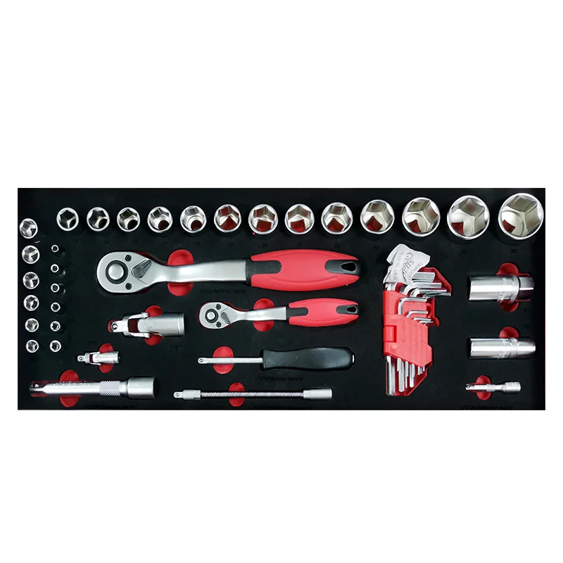 92Pcs Cr‑Mo Steel Socket Wrench Set Professional Mechanical Repair Hand Kit