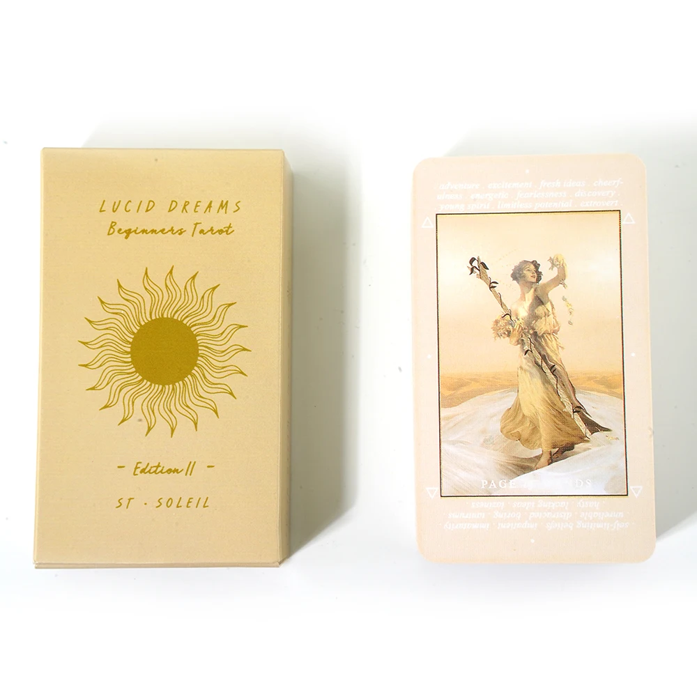 Lucid Dreams Beginner Tarot Deck Edition II by St Soleil