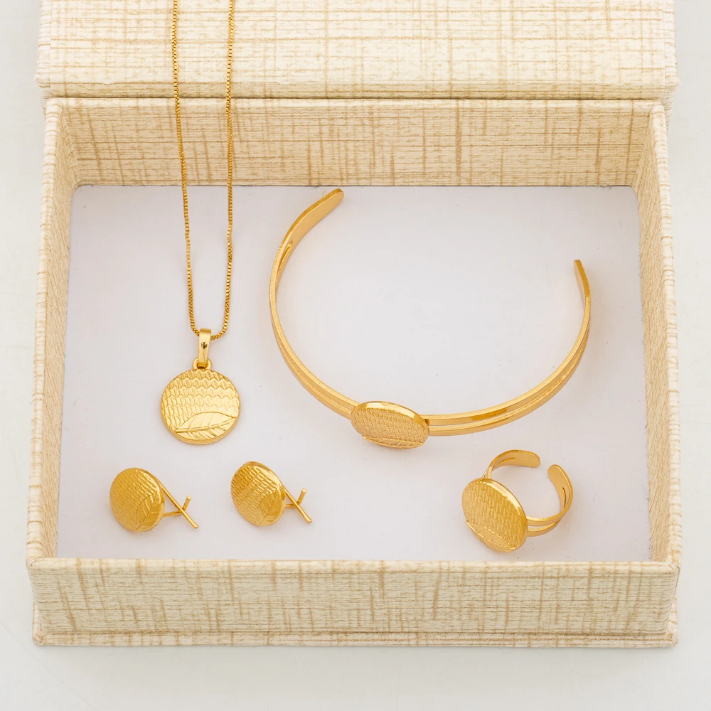 YM Ensemble de Bijoux Couleur Or pour Filles 3