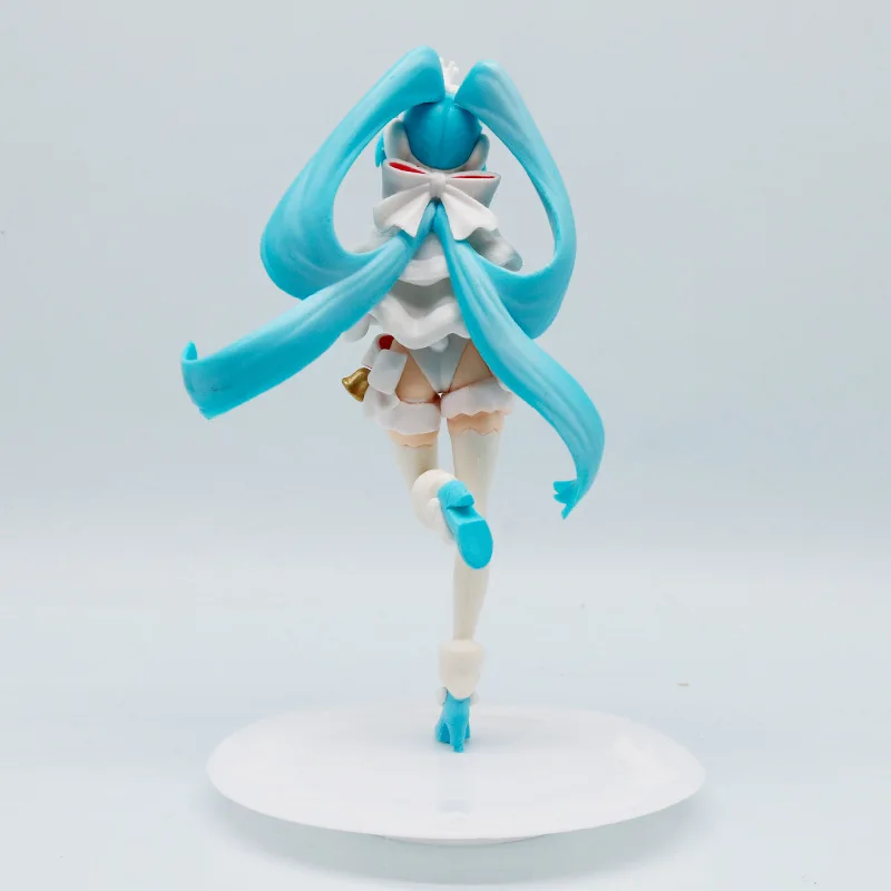 19CM Anime Hatsune Miku piccola campana Kawaii Action Figure PVC Doll Model Toys ornamento Decorazione del desktop Regali