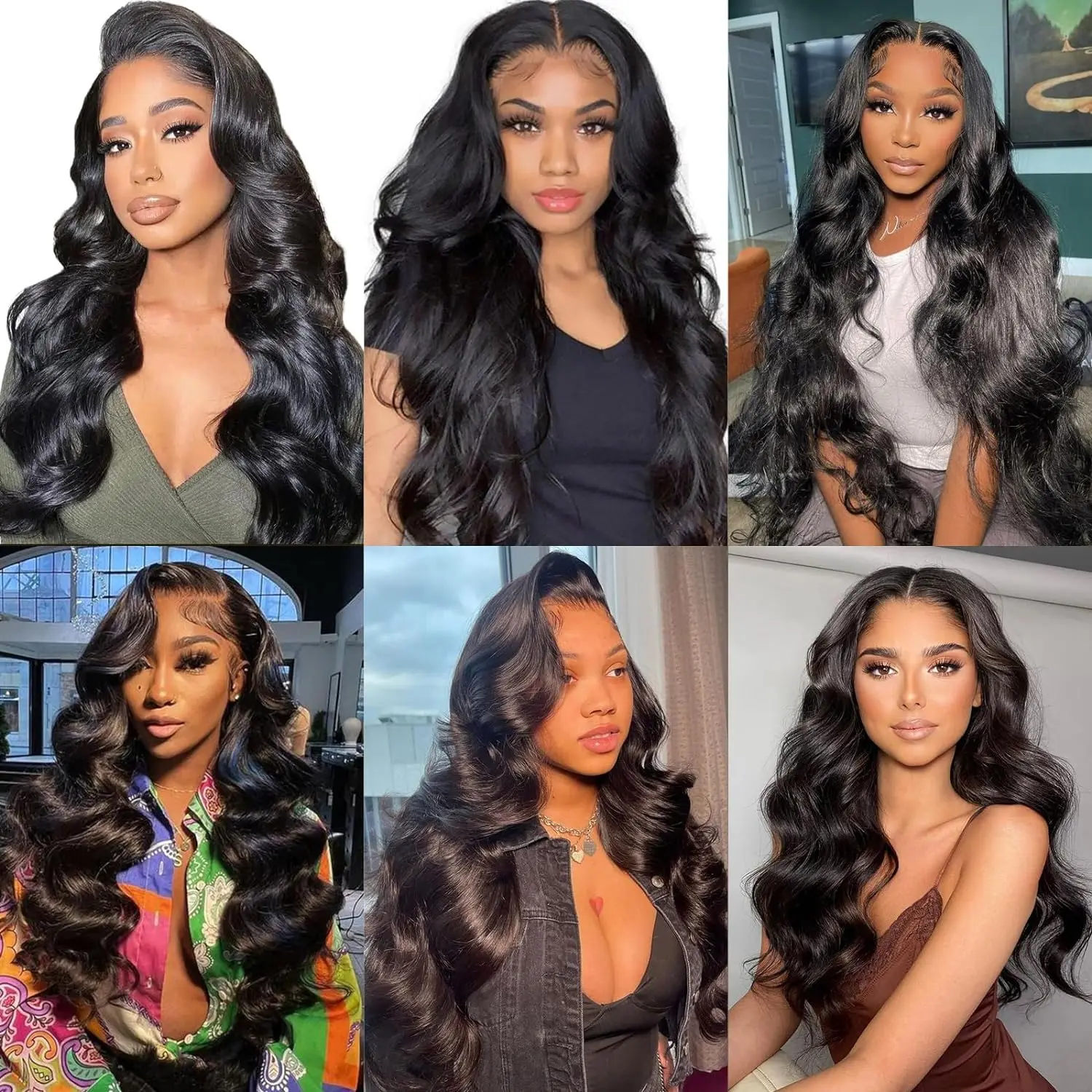 Body Wave Human Hair Extensions 8Pcs/set Seamless Clip In Brazilian Body Wave Hair Clips In Extensions With Double Weft 120g